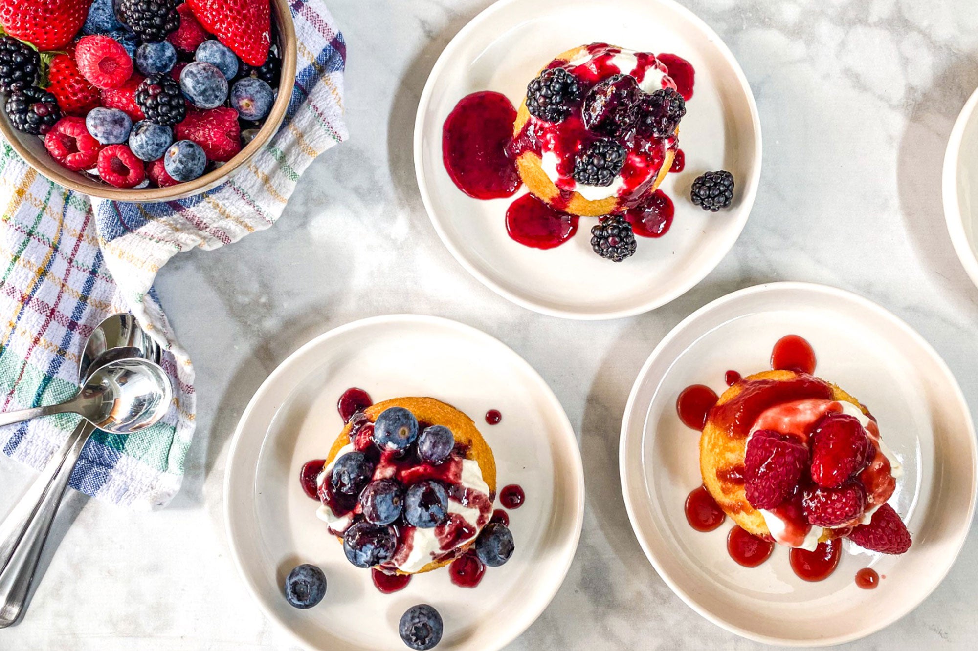 Easy Berry Shortcakes - Blackberry Patch Fruit Syrups, Preserves and ...