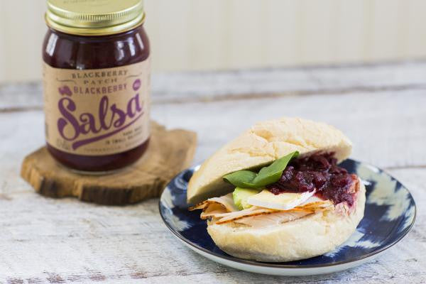 Recipe photo of Turkey Sandwich using Blackberry Patch Blackberry Salsa