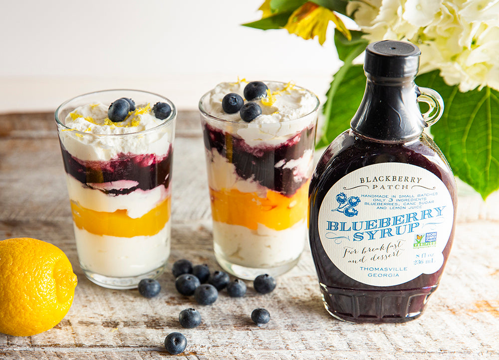 Blueberry Lemon Parfait