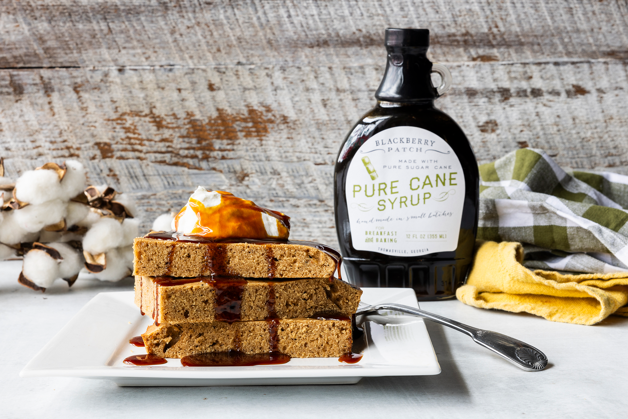 Pancake Condiments Gingerbread Latte Sheetpan Pancake - Blackberry Patch Fruit Syrups ...