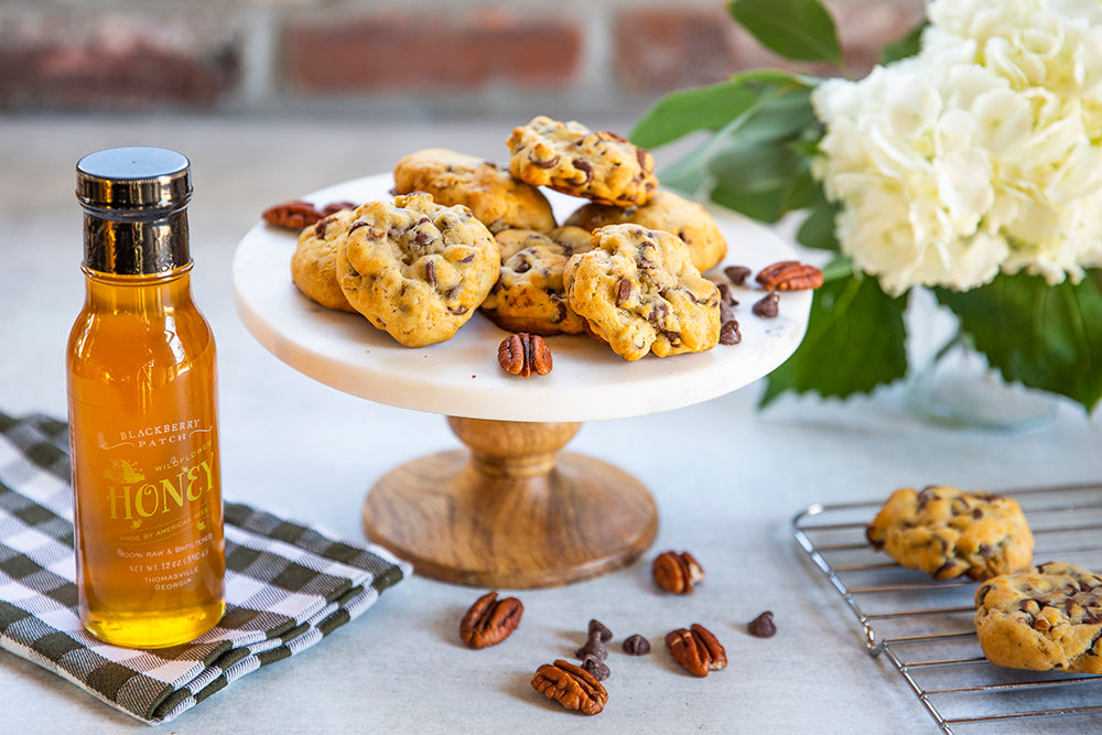 Chocolate Chip Cookies Sweetened With Honey
