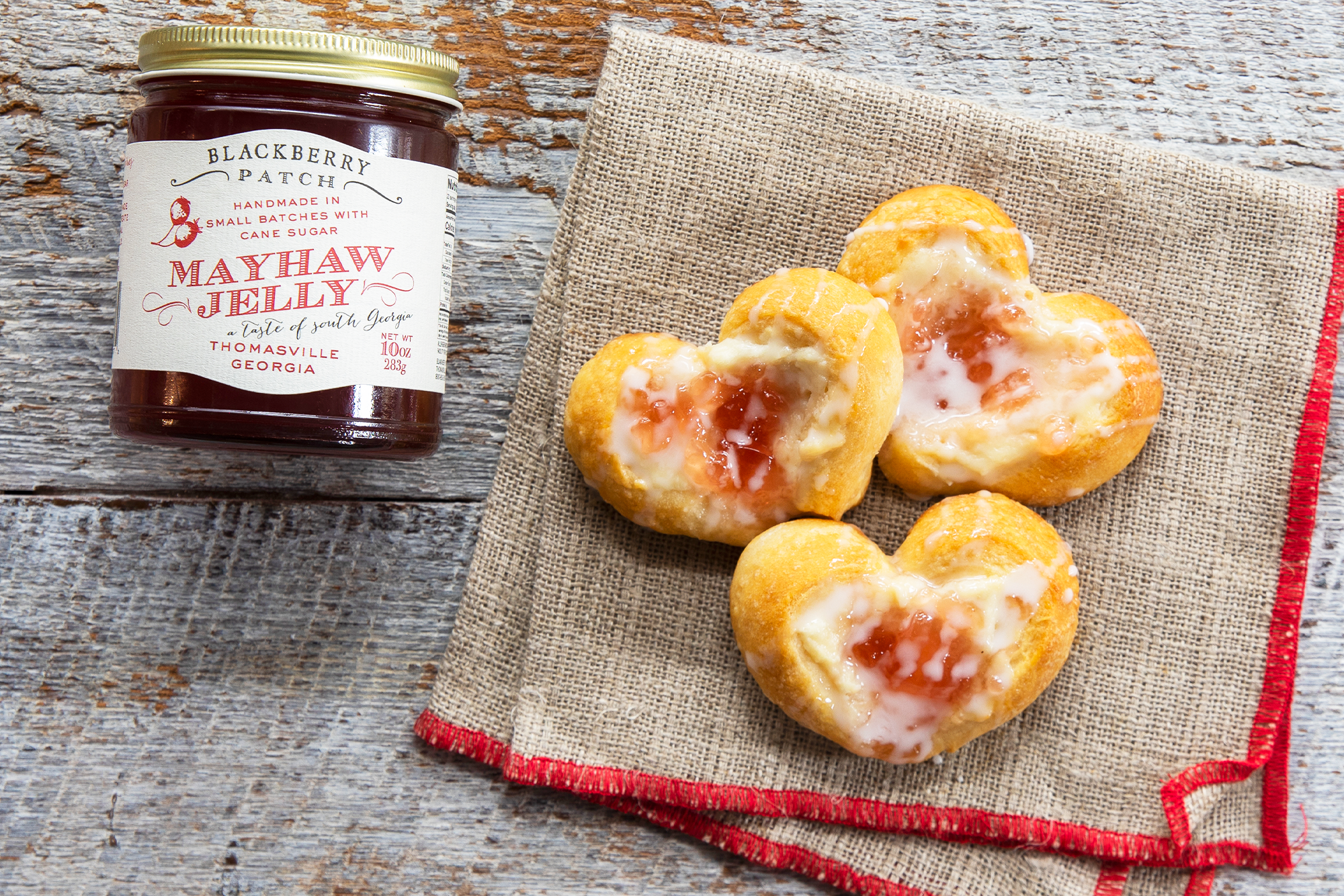 Mayhaw Jelly Cream Cheese Danish