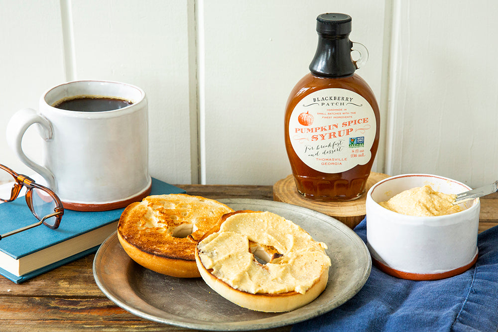 Recipe photo of Pumpkin Spice Cream Cheese using Blackberry Patch Premium Pumpkin Spice Syrup