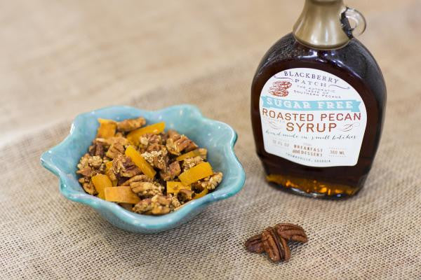 Recipe photo of Roasted Pecan Granola using Blackberry Patch Sugar Free Roasted Pecan Syrup