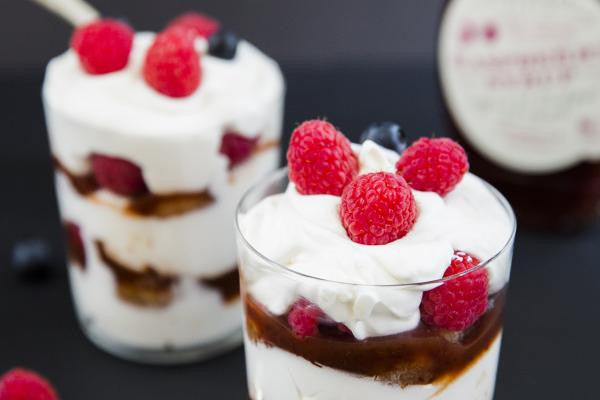 Recipe photo of Festive Trifle using Blackberry Premium Raspberry Syrup