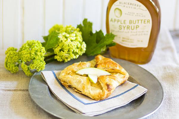 Recipe photo of Apple Butter Cream Cheese Danish using Blackberry Patch Apple Butter Syrup