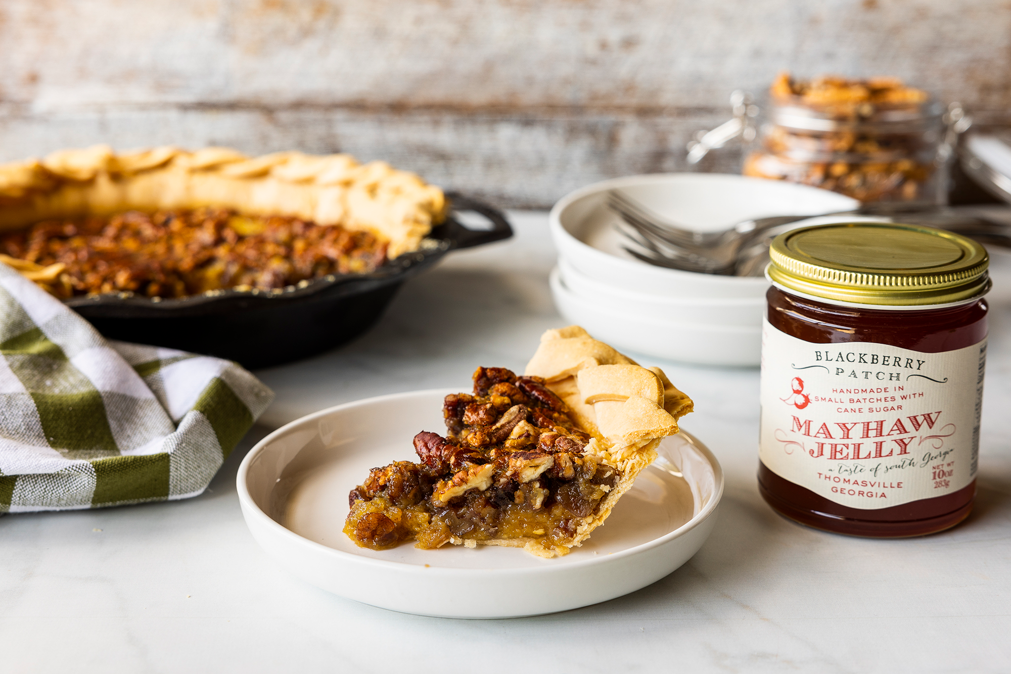 Mayhaw Pecan Pie