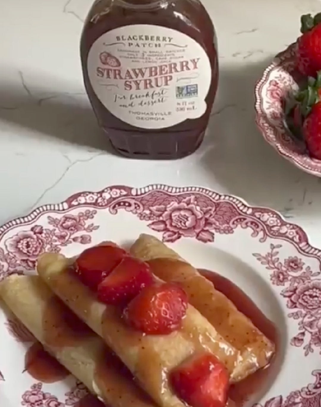 Strawberry Crepes