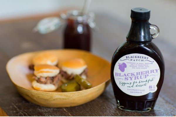 Recipe photo of Slow Cooker Boston Butt using Blackberry Patch Premium Blackberry Syrup