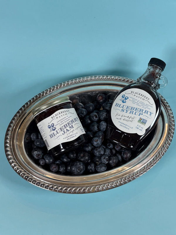 Blueberry Jam - Blackberry Patch Fruit Syrups, Preserves and