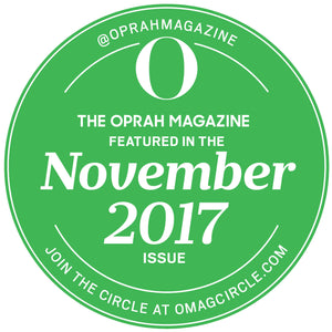 Seal for being featured in the Oprah Magazine November of 2017. 