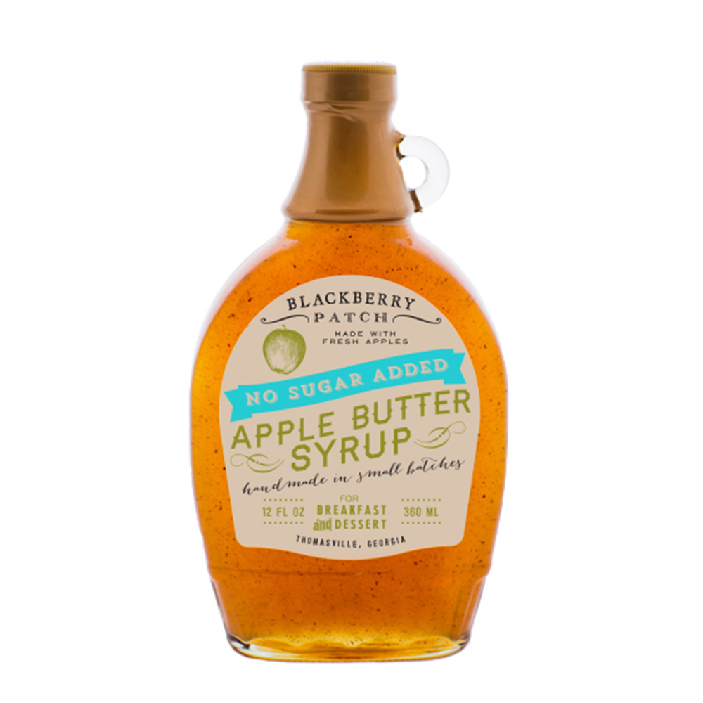 No Sugar Added Apple Butter Syrup - Blackberry Patch Fruit Syrups, Preserves and Condiments No Sugar Added Apple Butter Syrup - Blackberry Patch Fruit Syrups, Preserves and Condiments
