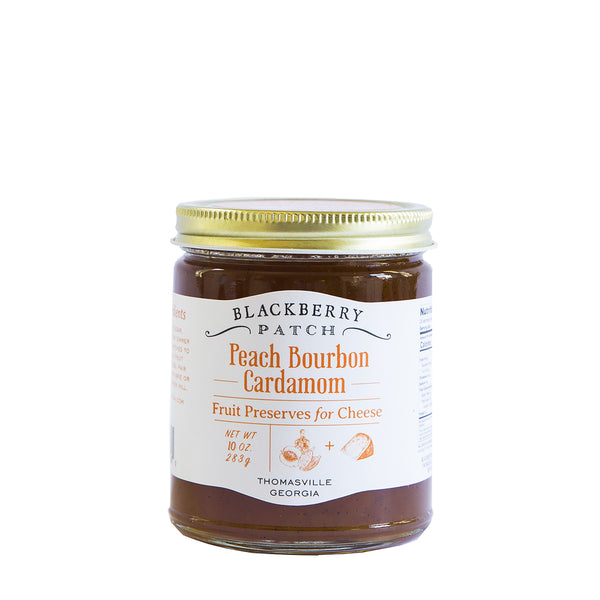 Preserves for Cheese - Peach Bourbon Cardamom - Blackberry Patch